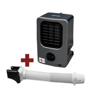 【黑設】戶外露營 電暖器 HT-9 PLUS+集風套件 優惠組合  微型低功率電暖器 小暖爐 PTC陶瓷電暖器(悠遊戶外)