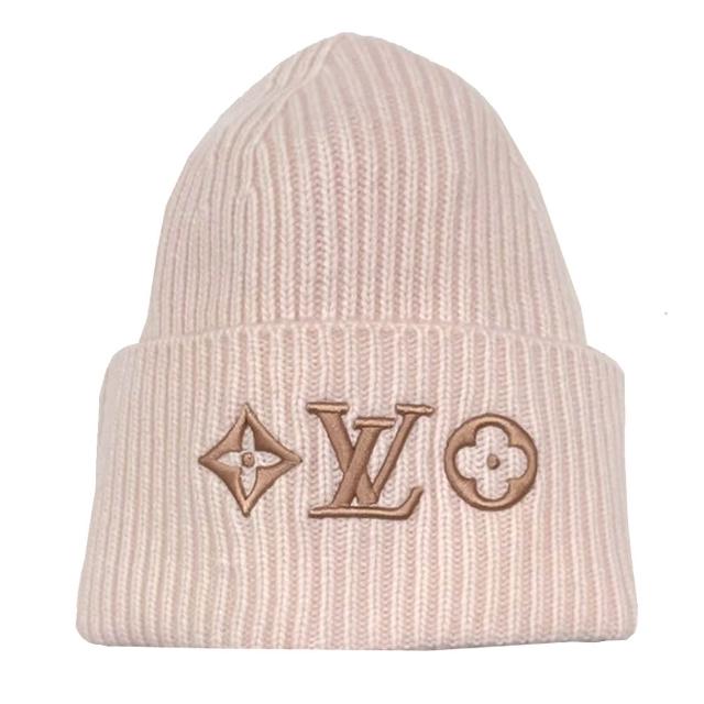 LV LOUIS VUITTON路易威登 M79452 Headline 系列羊毛針織毛帽
