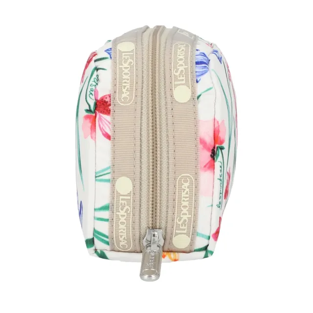 【Lesportsac】Rectangular Cosmetic 長形化妝包 收納包 女包(水彩花園)