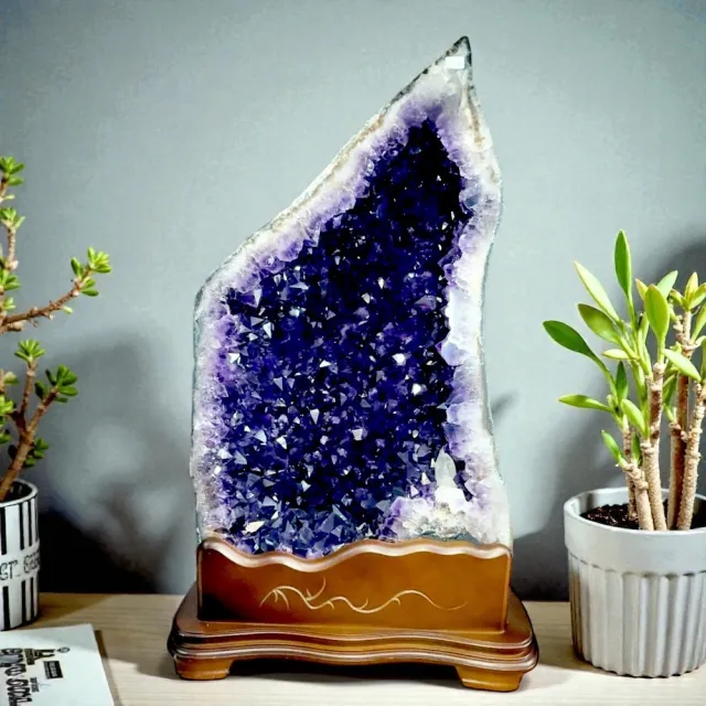 【SUMMER 寶石】藏風納氣5A帝王紫晶洞 56.2KG
