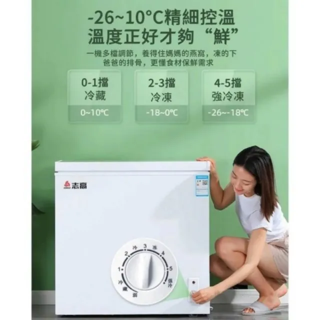 【諾必行】大容量冷櫃 160L家用冷凍櫃 商用冷櫃110V(冰櫃/冰箱/冷藏櫃/冷凍櫃)