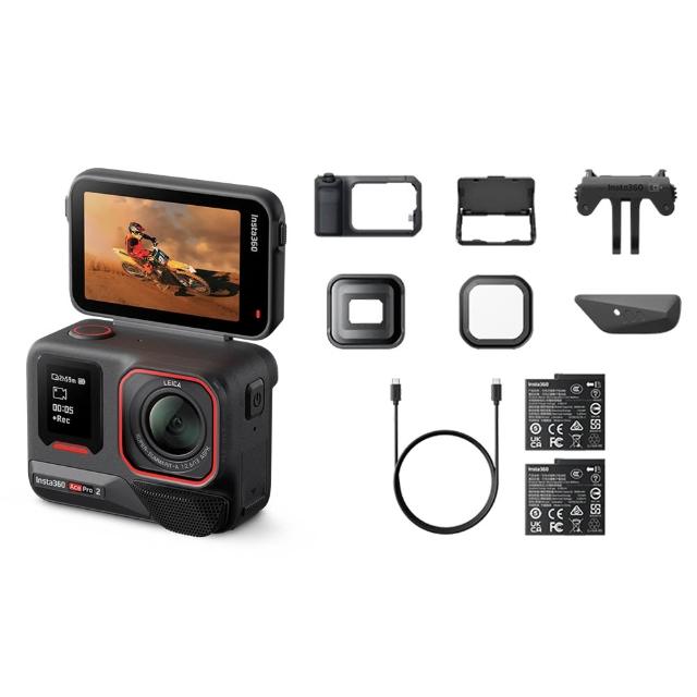 【Insta360】Ace Pro 2 翻轉螢幕運動相機 傳承套裝(原廠公司貨)