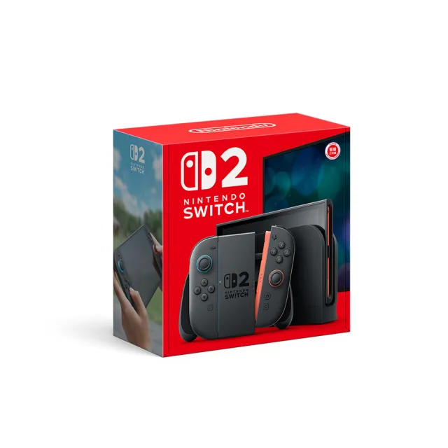 【Nintendo 任天堂】Switch 2 主機+《NS2 超級瑪利歐派對 空前盛會＋空前盛會TV》+《9H鋼化貼》