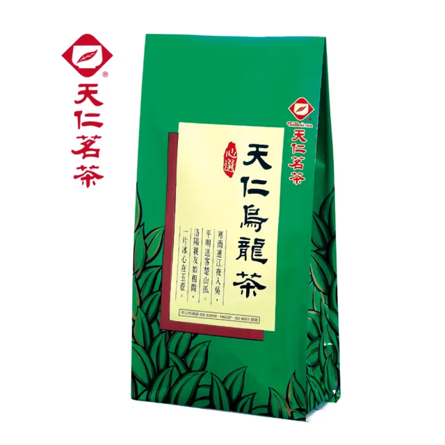 【天仁茗茶】心選烏龍茶600g