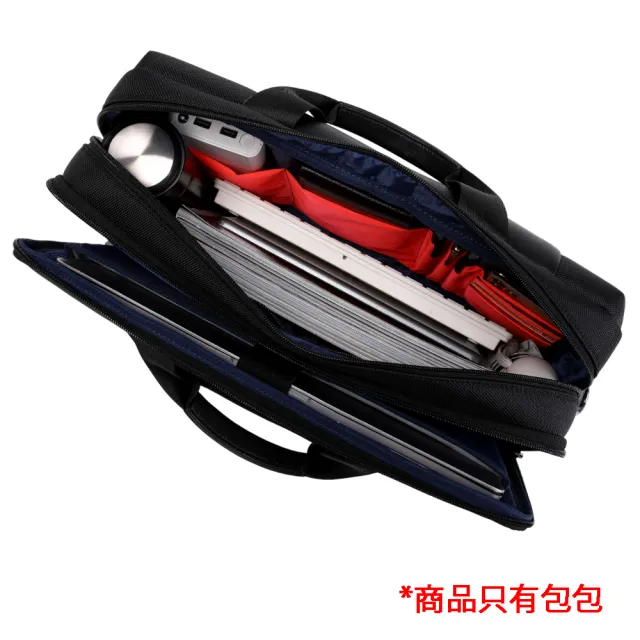 【ZENDAR】直播限定 限量3折 頂級高彈性防潑水多隔層筆電公事包 墨丘利系列 全新專櫃展示品