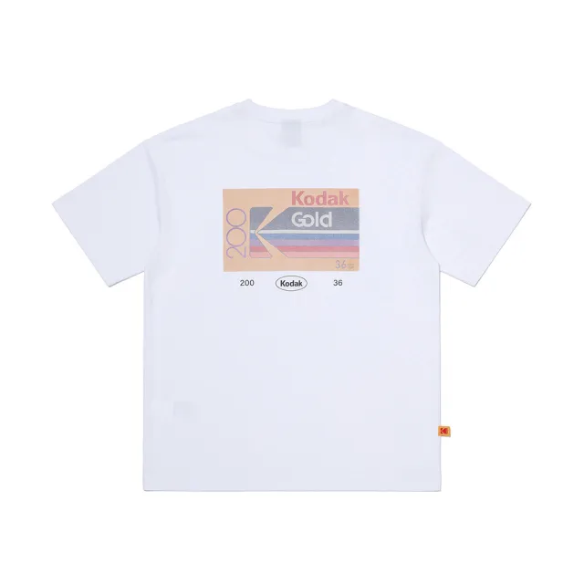 【Kodak Apparel】柯達 FLASH 柯達底片盒短袖T恤 白(K5323LRS71)