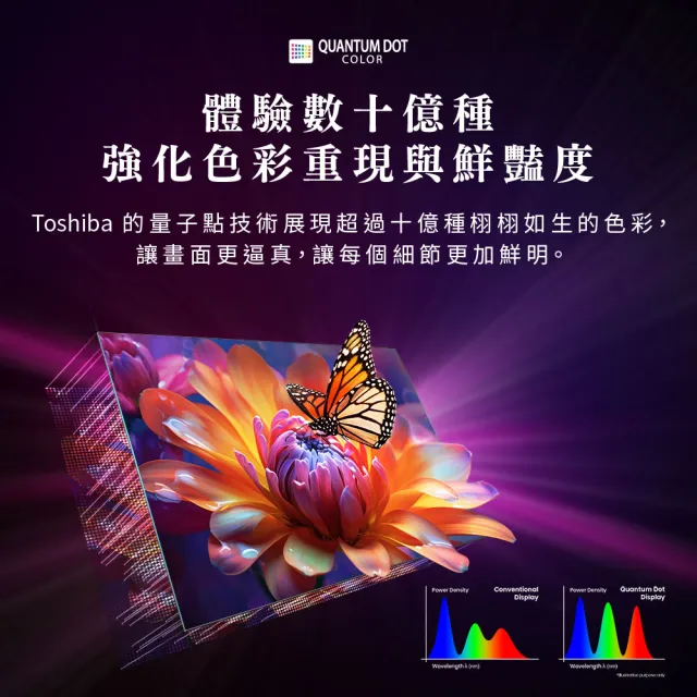 【TOSHIBA 東芝】REGZA 50型4K Google TV液晶顯示器(50C350NT)