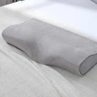 【DON】3D防鼾蝶形枕-灰色(一入)