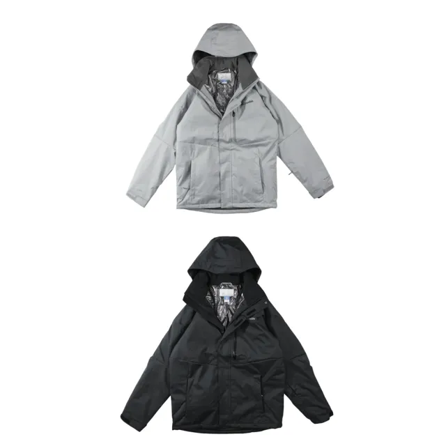 【Columbia 哥倫比亞】Alpine Action 雪衣 鋁點外套 衣長偏長 防水 繡標 機能外套 帽可拆 大尺碼(1657)