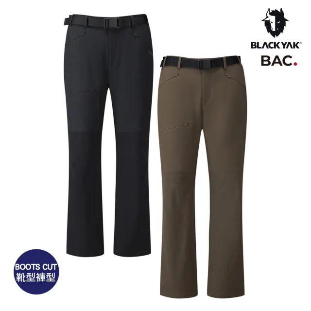【BLACKYAK】女 DEFENDER登山長褲[黑色/棕色]BYEB2WP301(秋冬 耐磨 登山褲 女長褲)