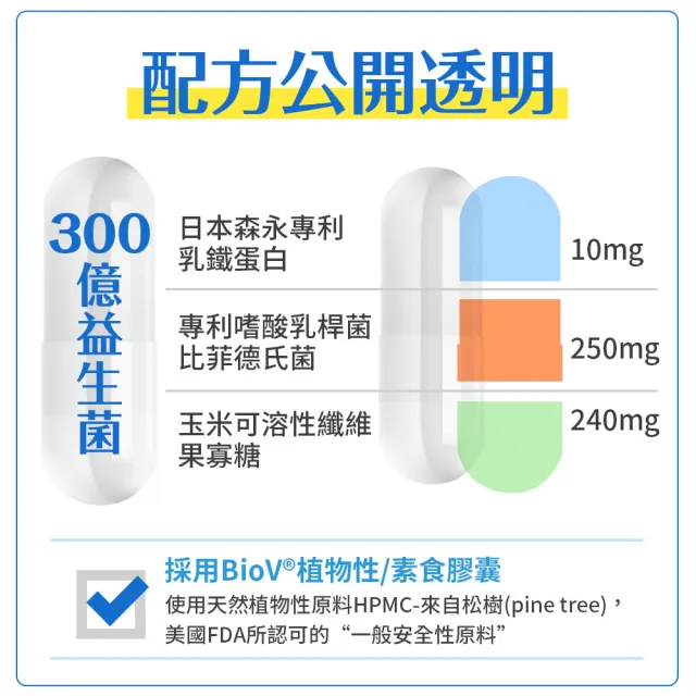 【UDR】300億專利乳鐵蛋白比菲菌x6袋(30顆/袋)