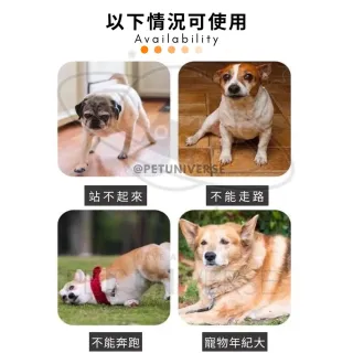 【Pet Universe 多寵宇宙】寵物輪椅-L(狗輪椅 狗狗輪椅 寵物輔助輪 狗助行器 狗輔助輪 狗狗輔助輪 貓輪椅)
