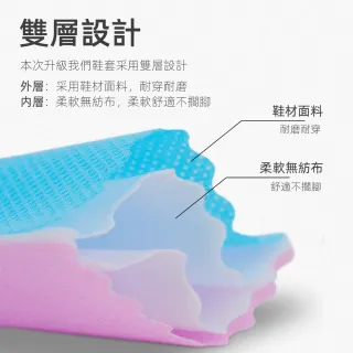 【Pet Universe 多寵宇宙】拋棄式寵物鞋-耐磨防髒款-M(狗狗鞋子 狗鞋子 狗狗鞋 小狗鞋子 狗狗腳套 狗腳套)