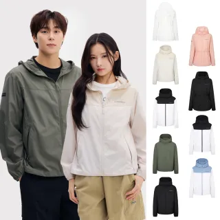 【Discovery Expedition】Freshvent 男女版 涼感防風外套 機能外套(MWJ75053/WWJ76053/WWJ95053-任選)