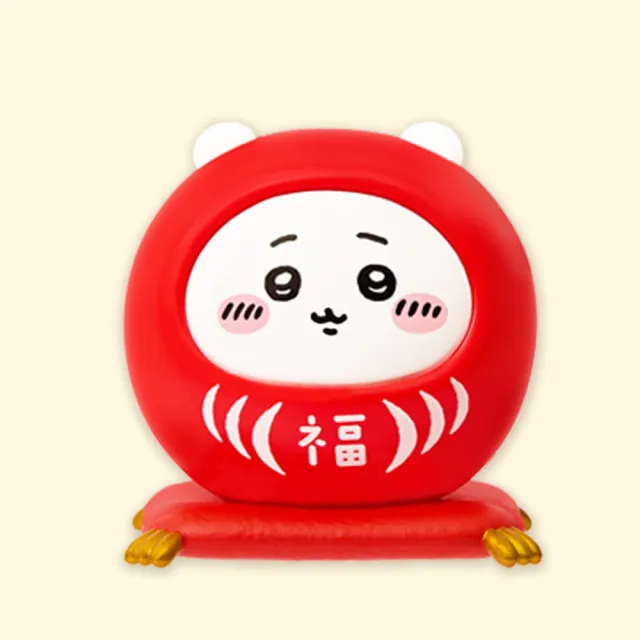 【YENDAR 研達】吉伊卡哇祈福達摩 (單盒)(☆ 吉伊卡哇祈福達摩公仔 ☆)
