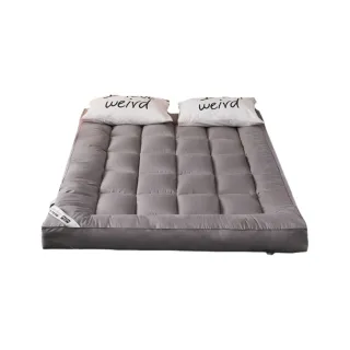 【可水洗折疊 可超取】羽絲絨日式床墊雙人尺寸(羽絲絨床墊 日式床墊 雙人床墊 加厚床墊)