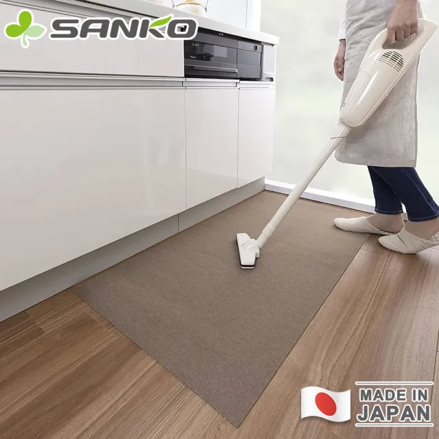【Sanko】日本製防水止滑廚房地墊120CM 買一送一(防水地墊 L型廚房地墊)