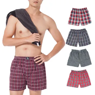 【LIGHT&DARK】買6送6 -純棉-日本外銷限定款-五片式褲襠開釦-平口褲(吸濕排汗/男內褲//親膚)