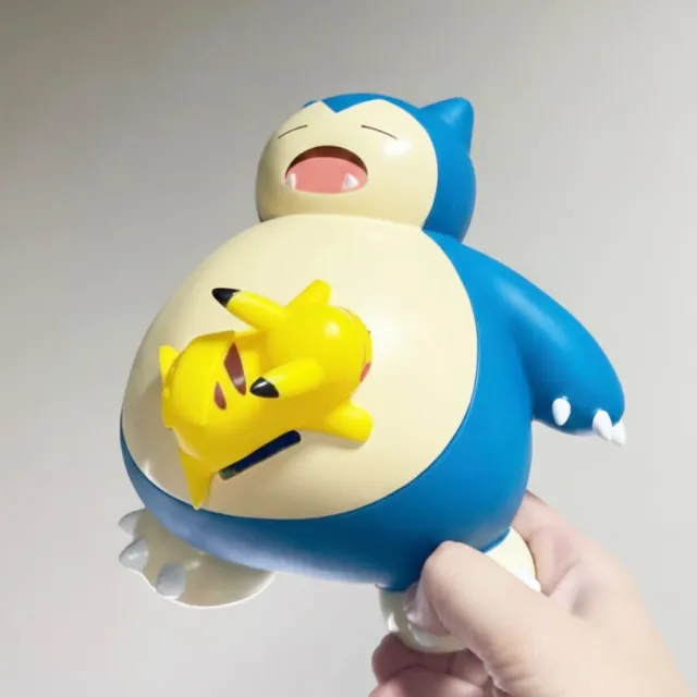 【POKEMON 精靈寶可夢】卡比獸皮卡丘大型造型存錢筒(正版授權 擺飾 禮物)