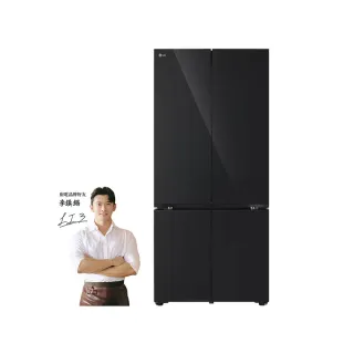 【LG 樂金】58H快配619公升一級 智慧變頻四門冰箱(GV-NB61BG)