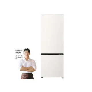 【LG 樂金】58H快配332公升一級能效智慧變頻右開雙門冰箱(GN-BF330BE)