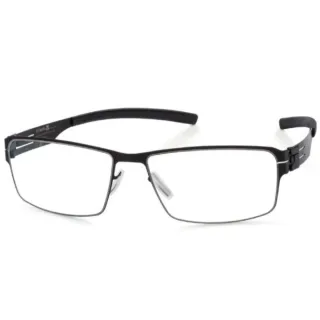 【ic!berlin】德國薄鋼復古簡約方框款 石墨灰(#JURGEN H. BLACK)