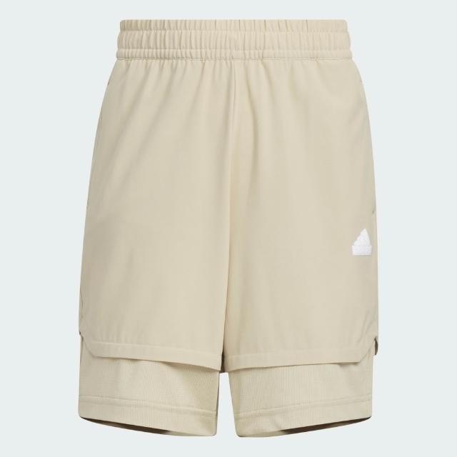 【adidas 愛迪達】運動短褲 童裝 IT1798