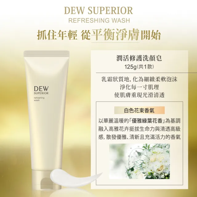 【Kanebo 佳麗寶】DEWS 潤活修護洗顏皂 125g(洗面乳)
