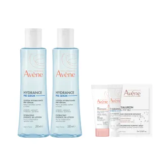 【Avene 雅漾官方直營】玻尿酸保濕精華露200ml 2入組(潤澤型化妝水/乾肌推薦)