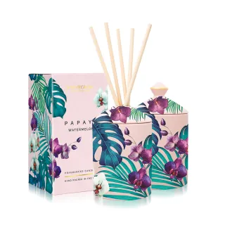 【STONEGLOW】度假風情香氛2件組(擴香瓶200mL+香氛燭300g)