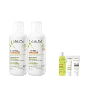 【A-DERMA 艾芙美官方直營】益護佳強護霜400ml 2入組(強效舒緩乾癢)