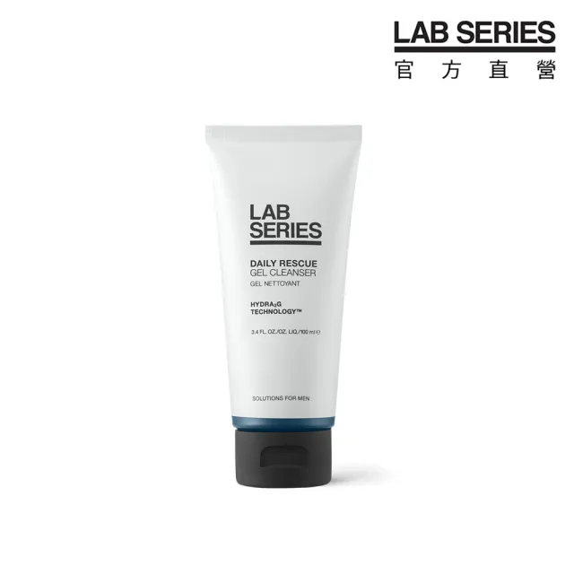 即期品【LAB 美國雅男士】活顏修護保濕潔面乳 100ml(#洗面乳)