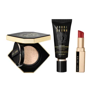 【Bobbi Brown 芭比波朗】冬蟲夏草完美妝容組(持妝乳40ml+冬蟲夏草精華氣墊)