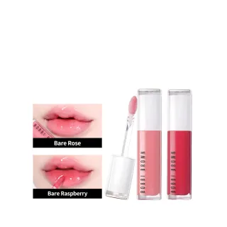【Bobbi Brown 芭比波朗】水光玻璃唇分享組(晶鑽桂馥潤唇精華x2)