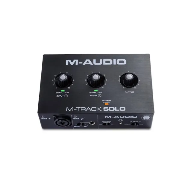【M-AUDIO】M-Track SOLO II 錄音介面(公司貨保證)