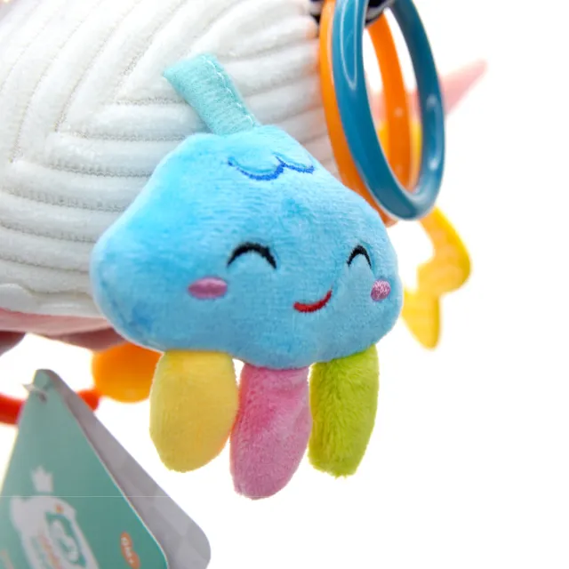 【Ocean Baby】動物安撫音樂拉鈴(嬰兒車拉鈴/床邊音樂鈴/拉鈴/玩具/發條音樂鈴)