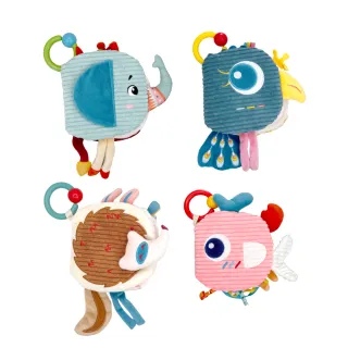 【Ocean Baby】動物造型布書(嬰幼兒布書/布書/寶寶/互動/學習/遊戲書/寶寶互動學習/啟蒙教材/玩具)