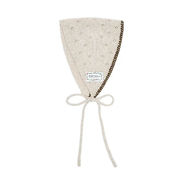 【Rockfish Weatherwear】LACE KNIT EARMUFF 蕾絲針織耳罩 保暖 燕麥色