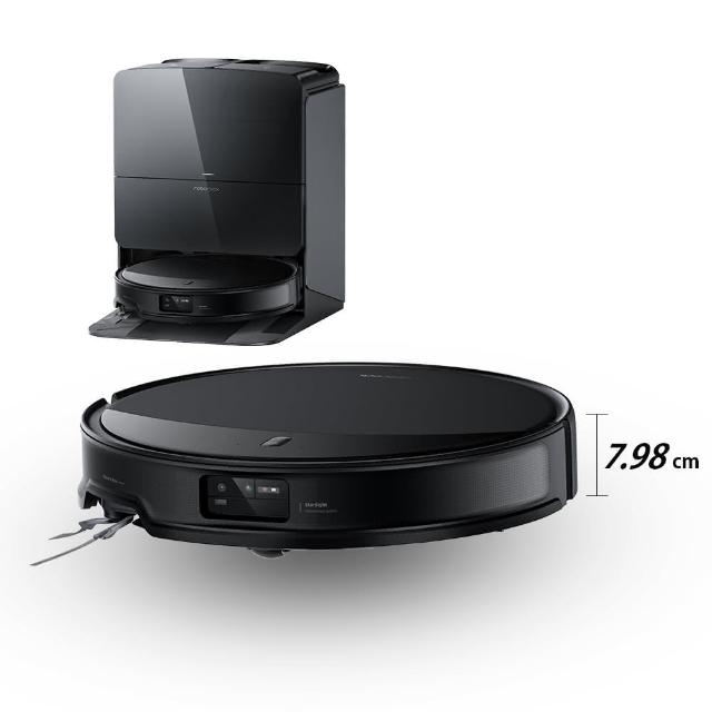 【Roborock 石頭科技】G20S Ultra扁幅俠掃拖機器人(7.98超薄/星陣導航/零纏繞/恆濕熱拖/80度熱水洗)