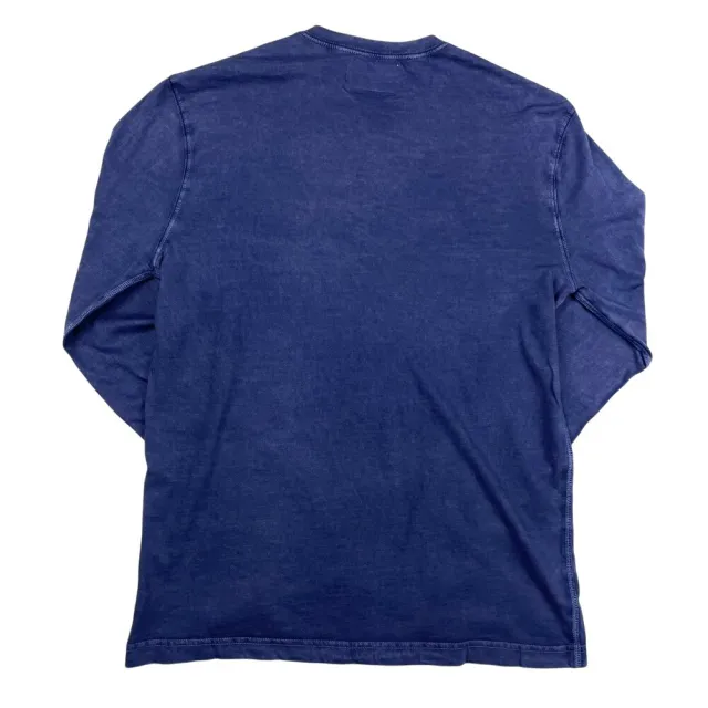 【RALPH LAUREN】亨利領 紅馬 Ralph Lauren 刷舊感 薄長袖 小馬 長袖 T恤 純棉 polo 上衣 (9853BC5)