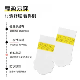 【Pet Universe 多寵宇宙】拋棄式寵物鞋-單帶防水款-S(貓咪鞋子 貓鞋子 貓腳套 貓咪鞋 貓咪腳套 貓爪套)