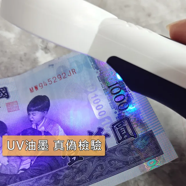 【HWATANG】樂鑑系列 3.5倍&6倍/10D/70mm 雙白光&UV照明閱讀用手持放大鏡 N428(中高齡壯年 樂齡學習閱讀)
