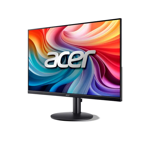 【Acer 宏碁】SA243Y P1b 24型 IPS FHD 16:9 144Hz超薄護眼電腦螢幕-黑(23.8吋/內建喇叭/AdaptiveSync/1ms)