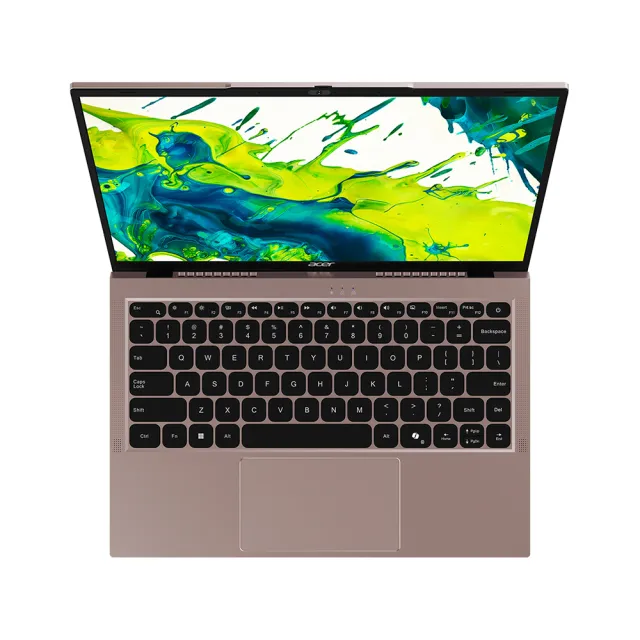 【Acer 宏碁】14吋十核心Core 5輕薄筆電-金(Aspire Lite/AL14-52M-5461/Core 5-120U/8G/512G SSD/W11)
