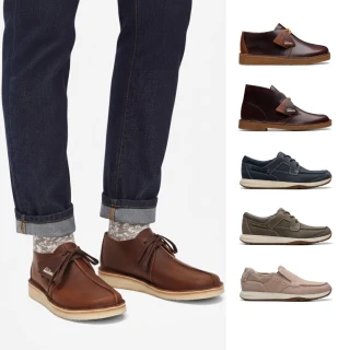 【Clarks】經典男鞋 女鞋 休閒鞋/短靴/軍靴/袋鼠靴/增高鞋 男靴 女靴(網路獨家限定)