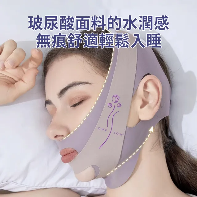 【MAANGE 瑪安格】2入組 塑型提拉緊緻面罩 瘦臉V臉帶 半包V臉帶 修容瘦臉帶(面部消水腫/修容/尖下巴)