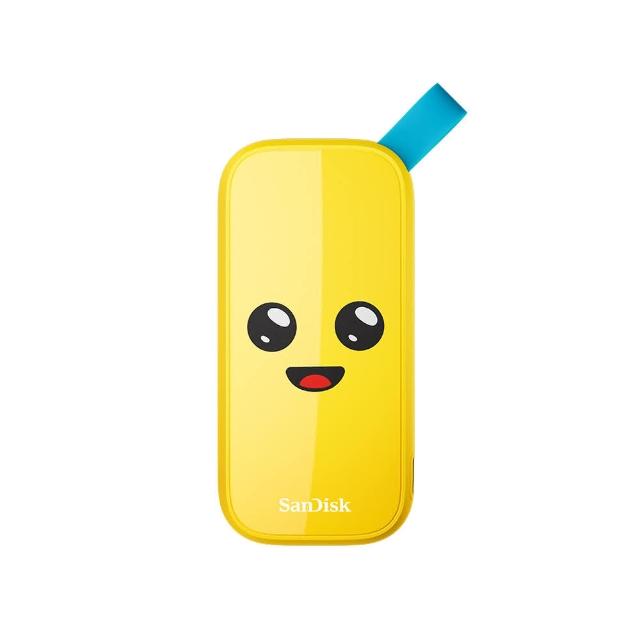 SanDisk 新帝 Fortnite 2TB 外接 SSD 硬碟,採用 USB 3.2 傳輸介面,尺寸僅 97x47x10mm、重量 40.82g,輕巧便攜無需外接電源。黃色系設計,BSMI 認證 D3E024,三年保固保障。高容量 2TB 適合儲存遊戲、影片與檔案,高速讀寫提升效率,是 Fortnite 玩家與行動辦公最佳選擇。 Sandisk新帝 Fortnite 2T