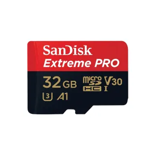 【SanDisk 晟碟】ExtremePRO microSDHC UHS-I 32GB 記憶卡(公司貨)