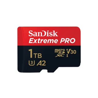【SanDisk 晟碟】ExtremePRO microSDXC UHS-I 1TB 記憶卡(公司貨)