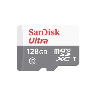【SanDisk 晟碟】Ultra microSD UHS-I 記憶卡128GB(公司貨)